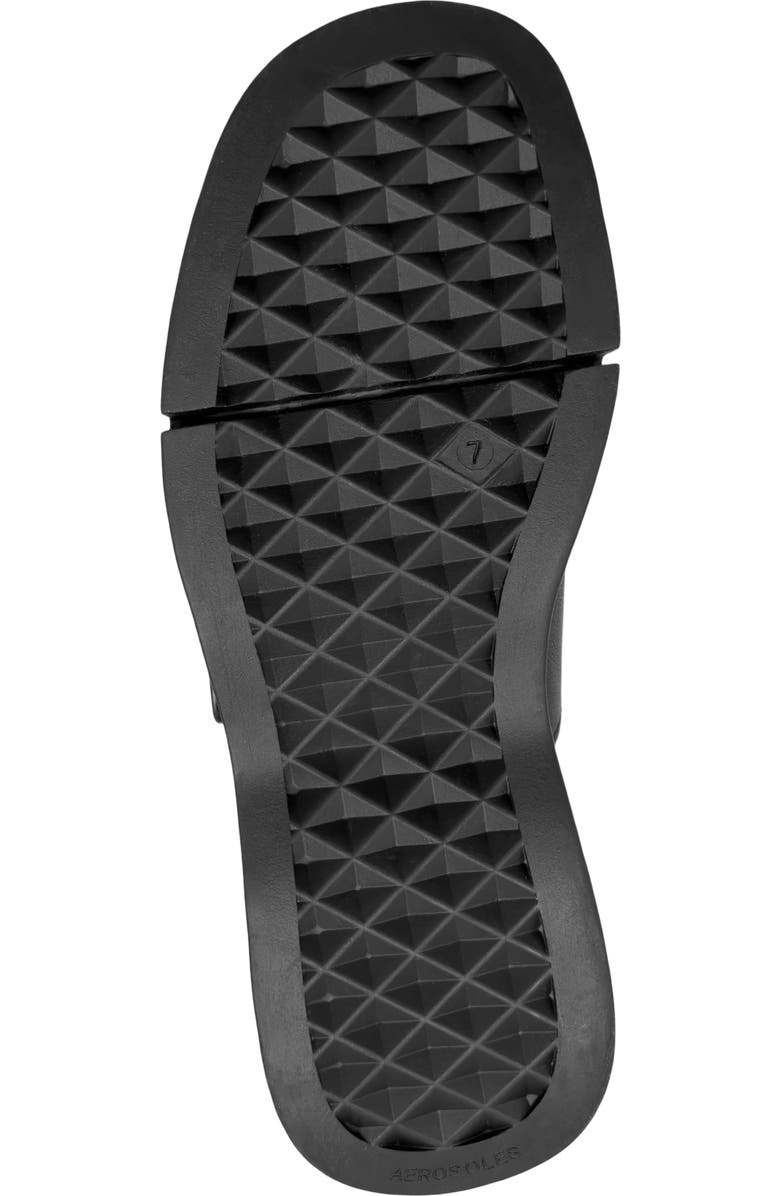 Aerosoles Faith Flatform Slide Sandal, Alternate, color, Black Fx Calf