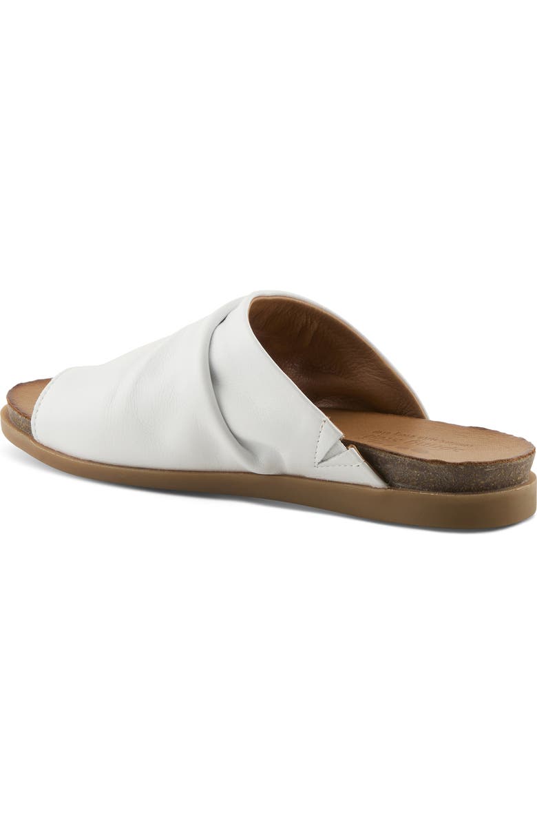 Spring Step Bates Slide Sandal, Alternate, color, White