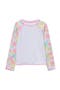 selected White Multi Floral