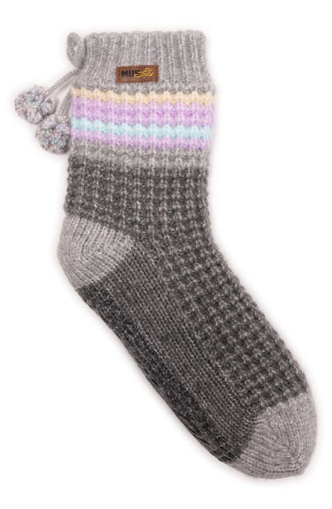 Waffle Cottage Crew Sock