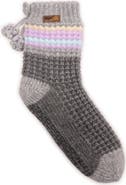 MUK LUKS Waffle Cottage Crew Sock
