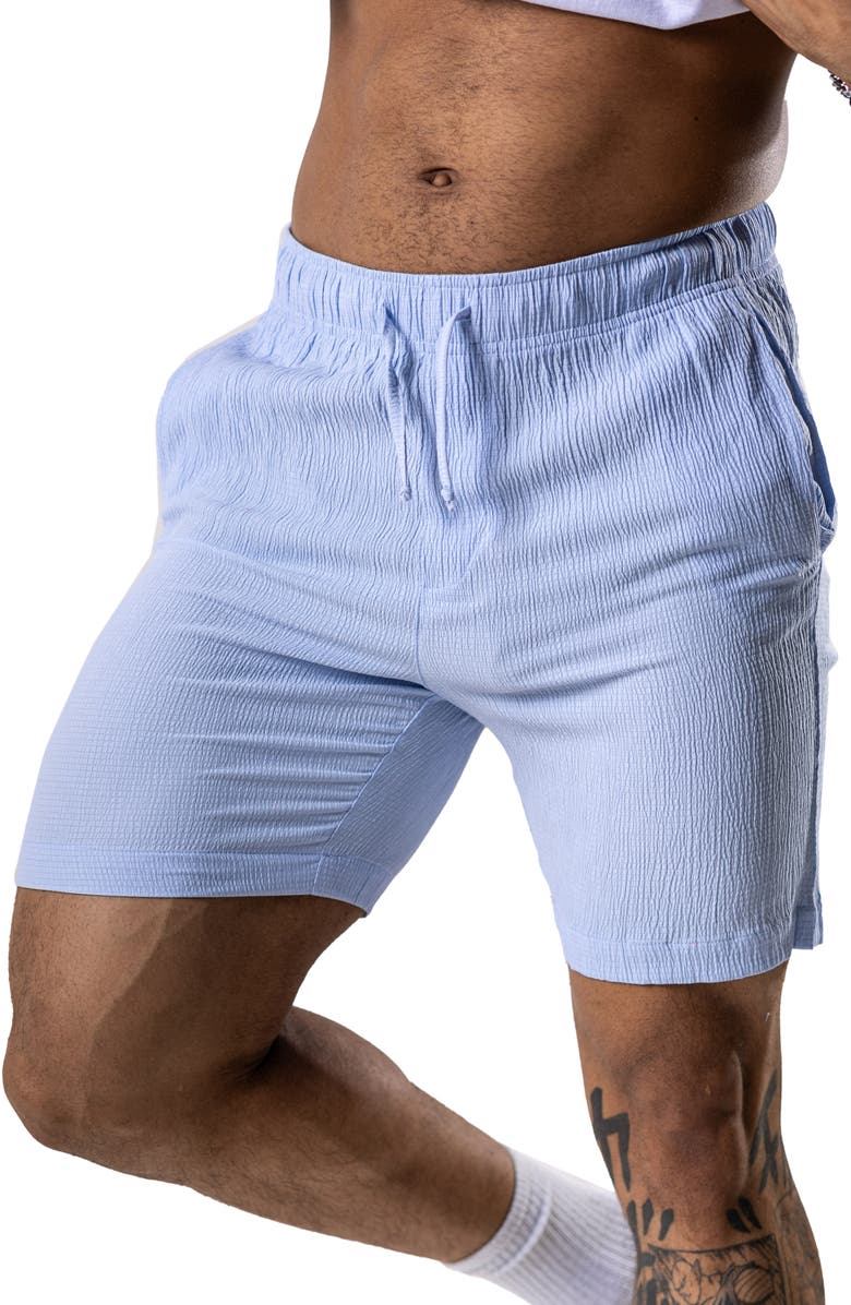 Maceoo Everyday Drawstring Shorts, Alternate, color, Blue
