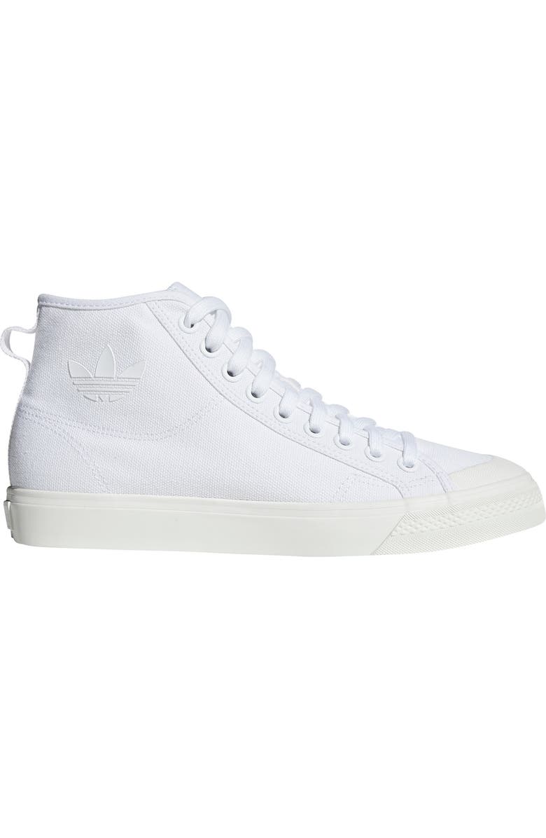 adidas Nizza Canvas High Top Sneaker, Alternate, color,