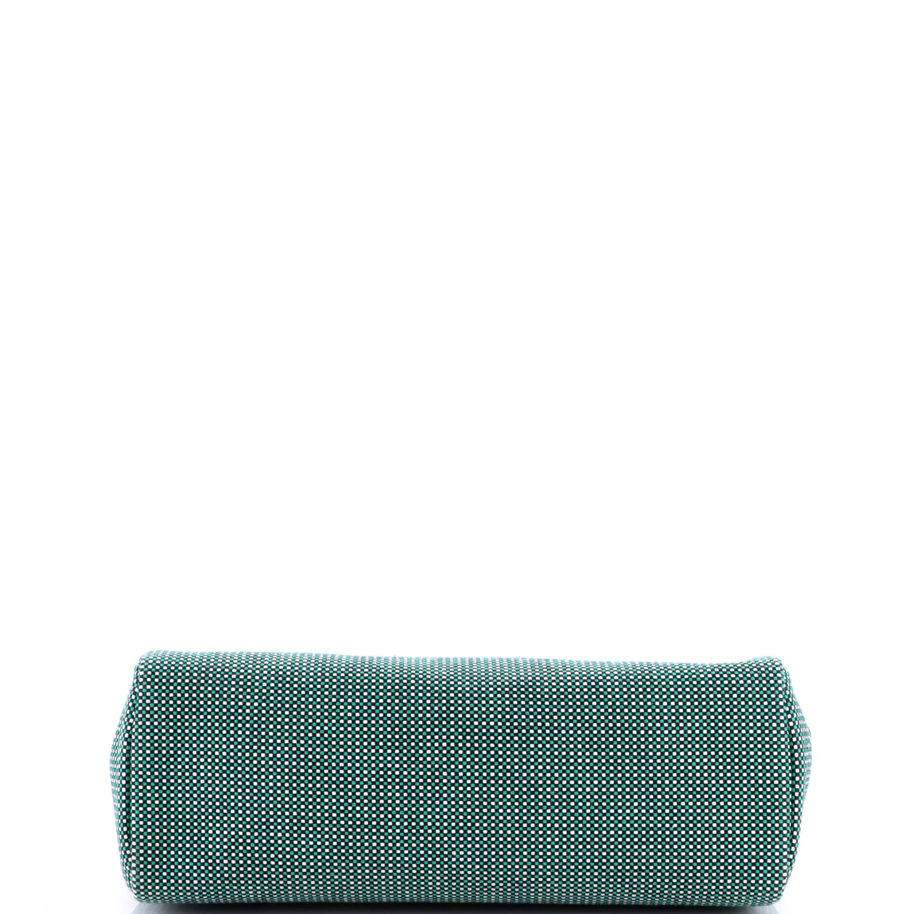 Pre-Owned Hermes Herbag Zip Criss Viking Toile and Leather 31, Alternate, color, Bleu Nuit