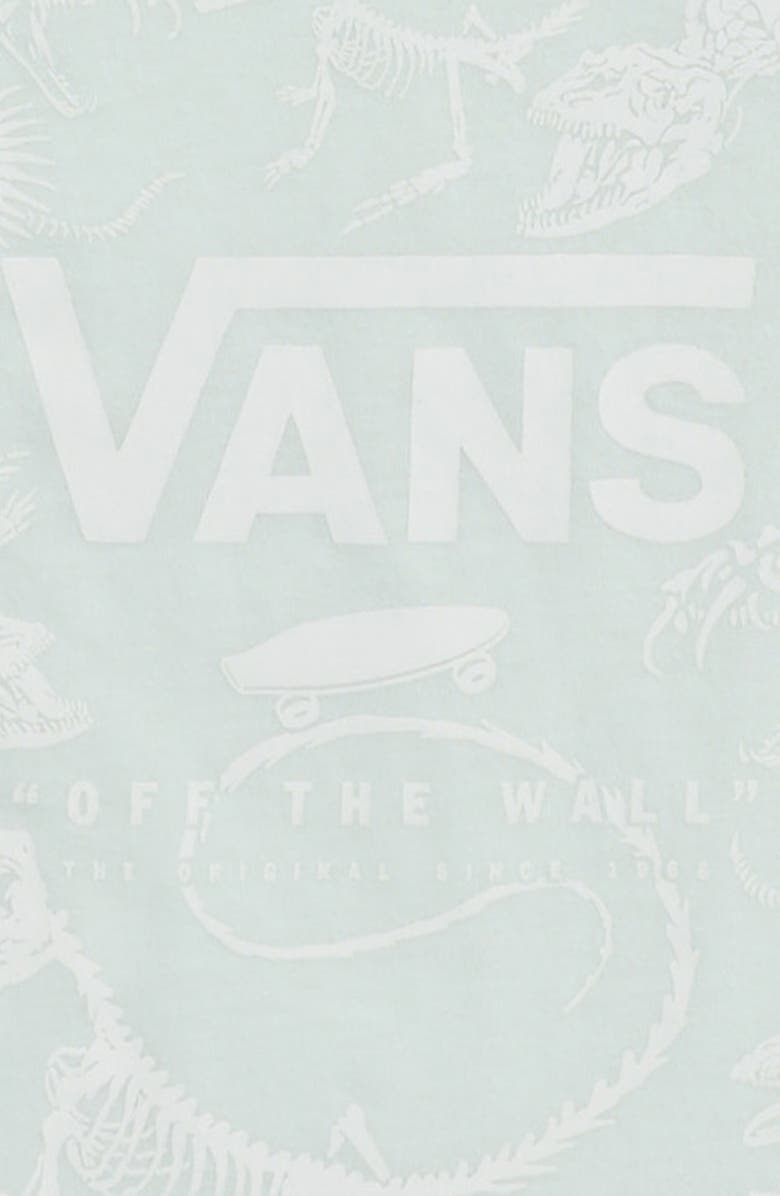 Vans Kids' Dino Graphic T-Shirt, Alternate, color, Hint Of Mint