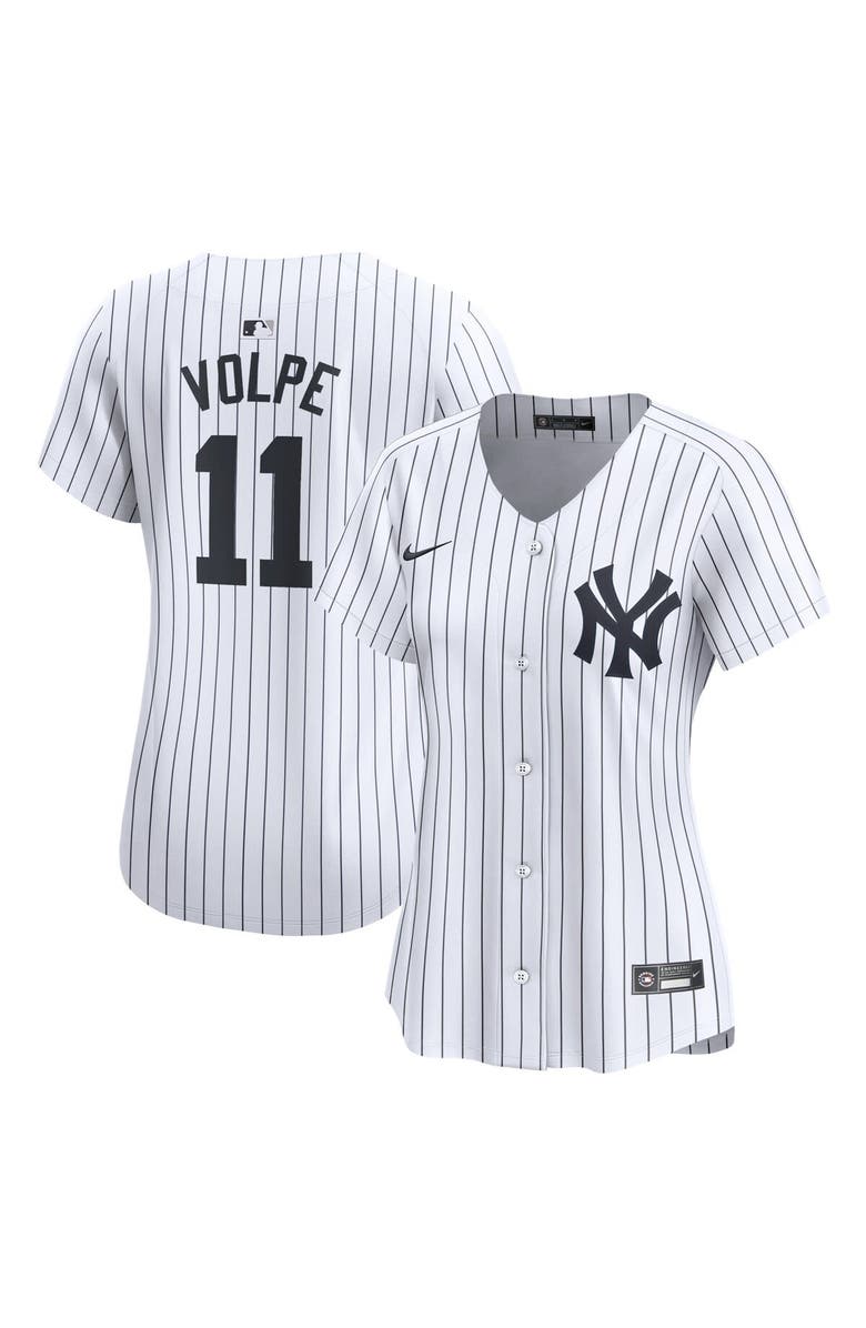 Nike Women's Nike Anthony Volpe White New York Yankees Home Limited Player Jersey, Main, color, White