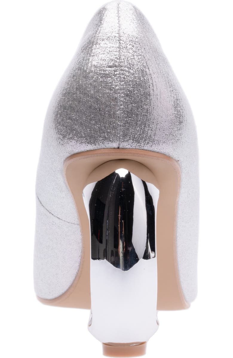 NINETY UNION Blast Square Toe Pump, Alternate, color, Silver