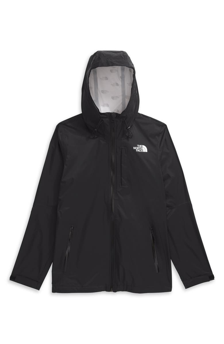 The North Face Alta Vista Hooded Water Repellent Jacket, Alternate, color, Tnf Black