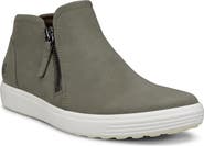 ECCO Soft 7 Mid Top Zip Sneaker