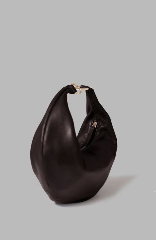 HYER GOODS HYER GOODS LEATHER CONVERTIBLE HOBO RING BAG 