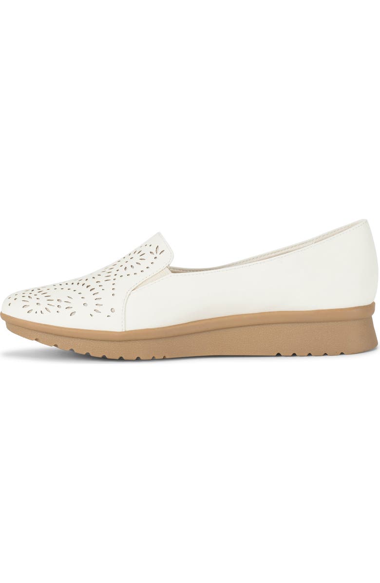 BARETRAPS Amry Laser-Cut Flat, Alternate, color, Cream