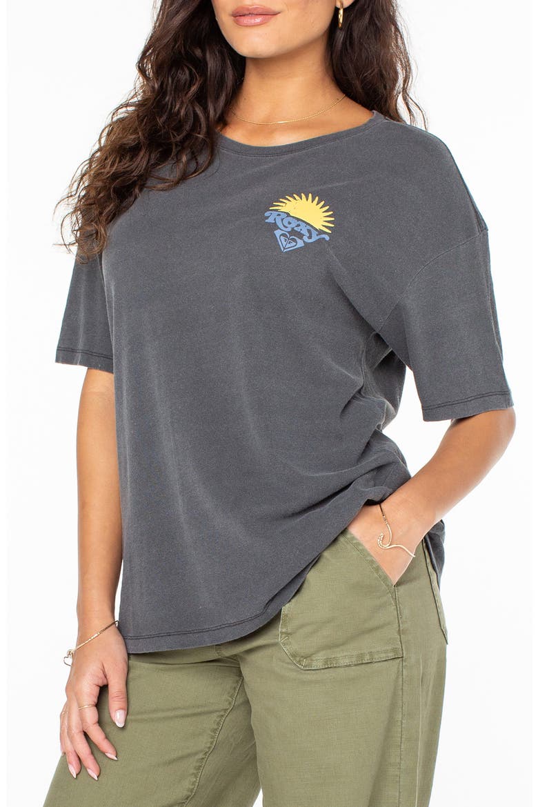 Swell Seeker Oversize Graphic T-Shirt, Alternate, color, PHANTOM