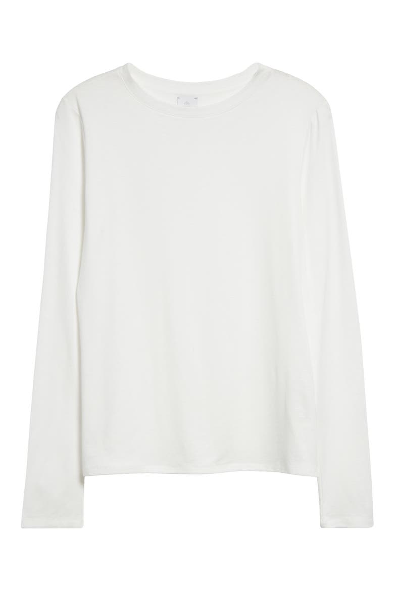 Long Sleeve T-Shirt, Alternate, color, WHITE