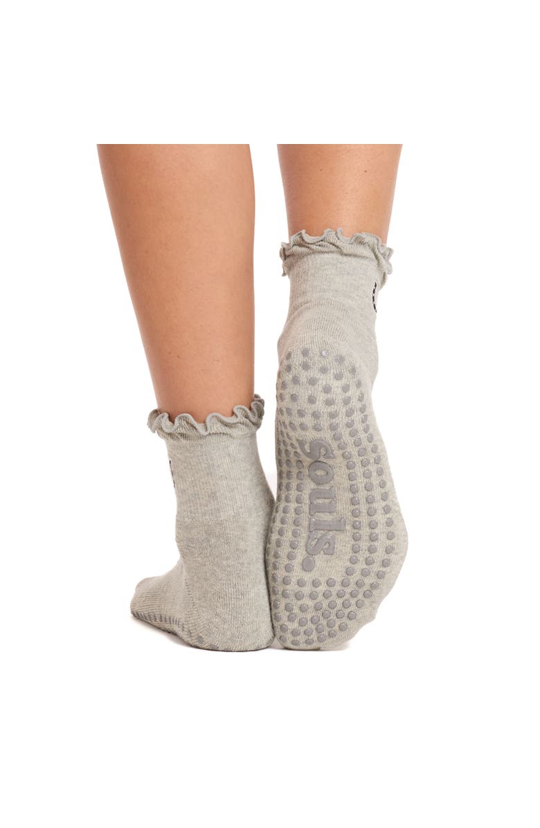 Souls. Grey Horseshoe Grip Sock, Alternate, color, Grey