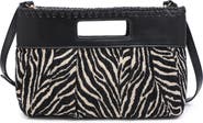 MODA LUXE Zebra Jacquard Clutch