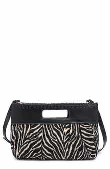 MODA LUXE Zebra Jacquard Clutch