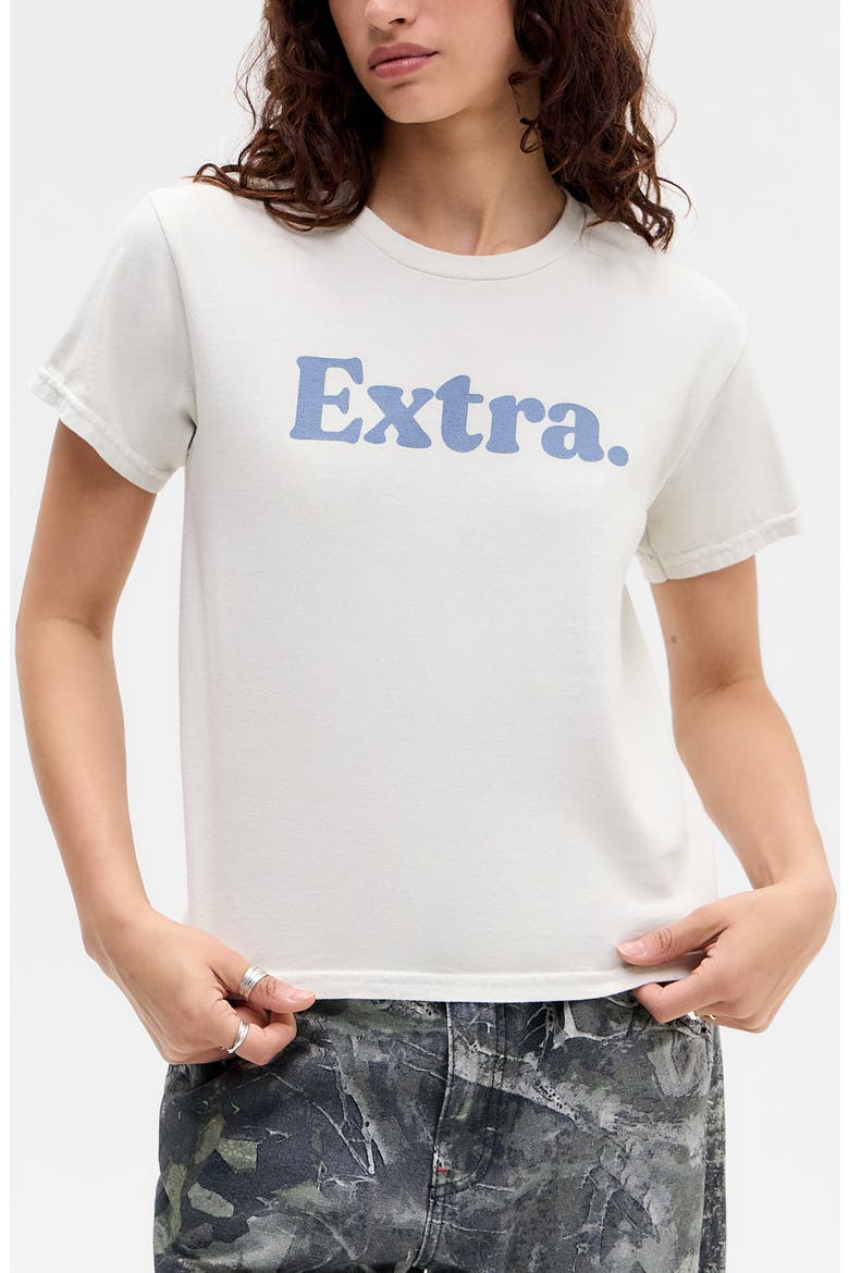 Extra Relaxed Graphic T-Shirt, Main, color, WHITE