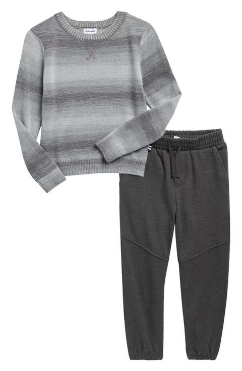Kids' Space Dye Sweater & Joggers Set (Toddler & Little Kid)