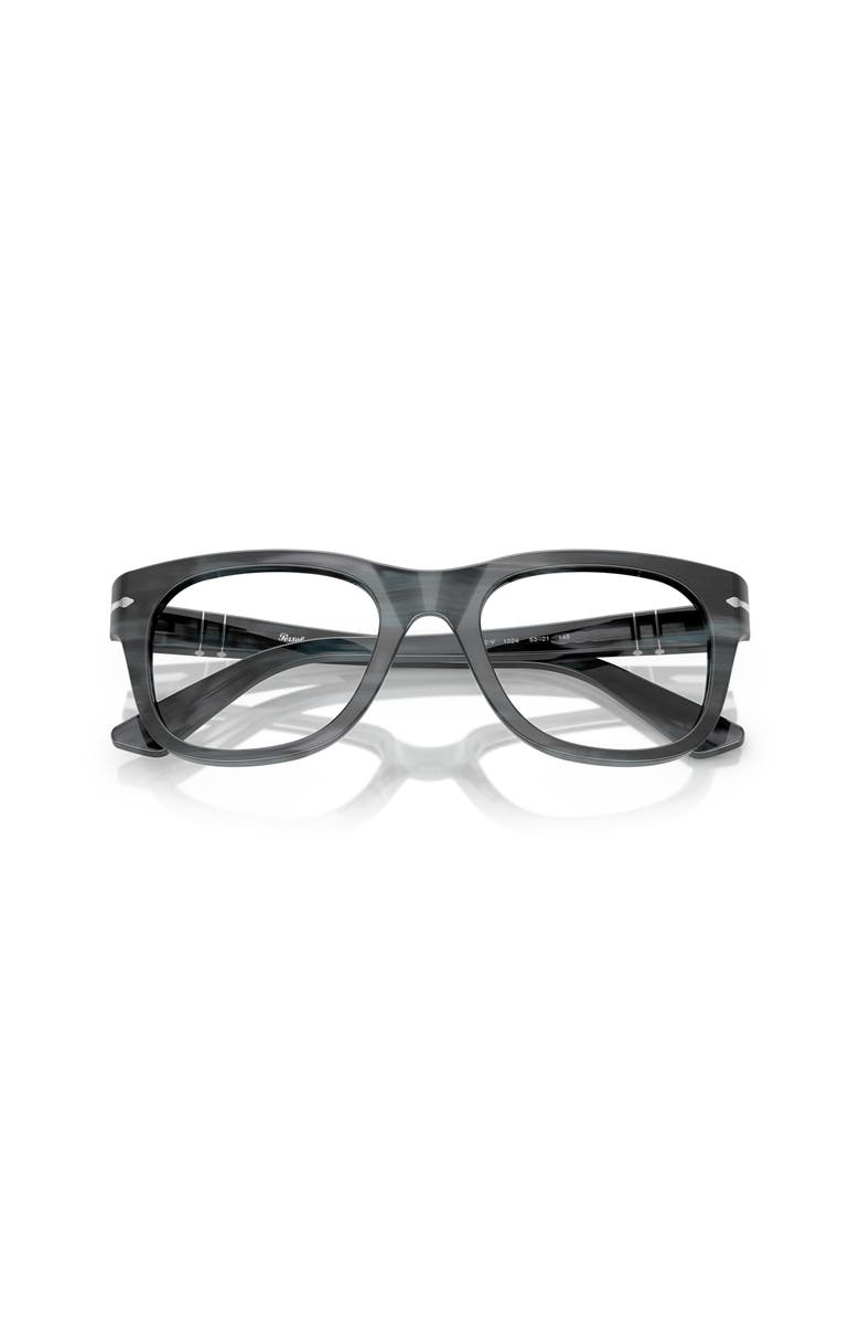 Persol 51mm Square optical glasses, Alternate, color, Grey