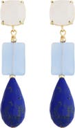 Panacea Linear Teardrop Earrings