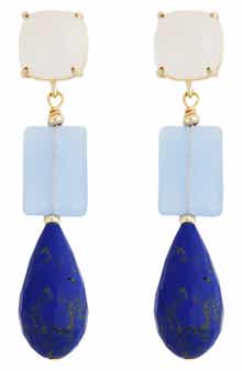 Panacea Linear Teardrop Earrings