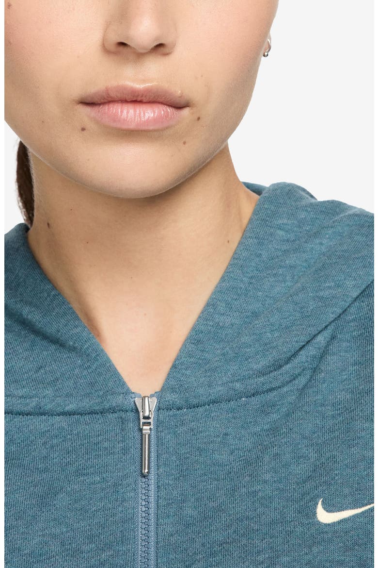 Sportswear Chill French Terry Full Zip Hooded Jacket, Alternate, color, SMOKEY BLUE/ HEATHER/ SAIL