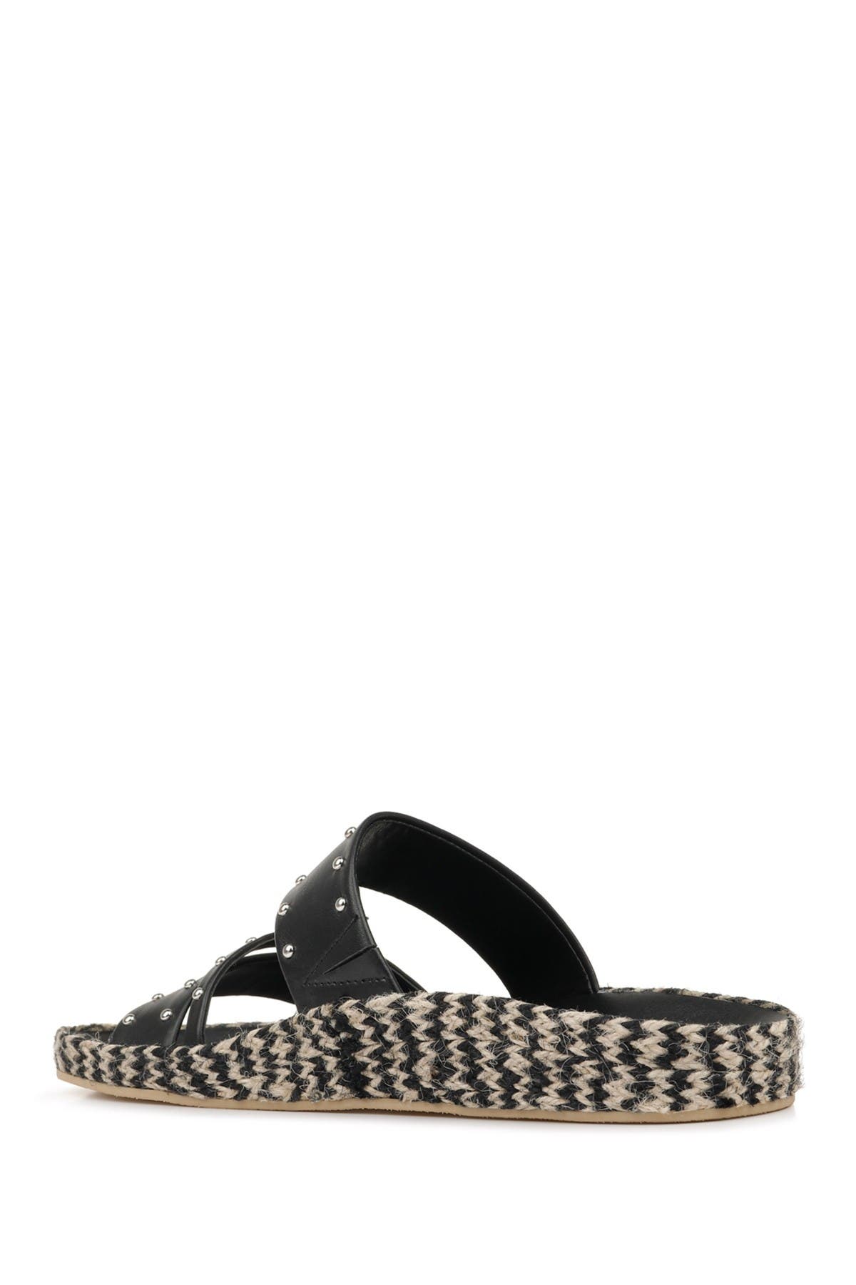 Rampage Ada Stud Embellished Sandal, Alternate, color, 