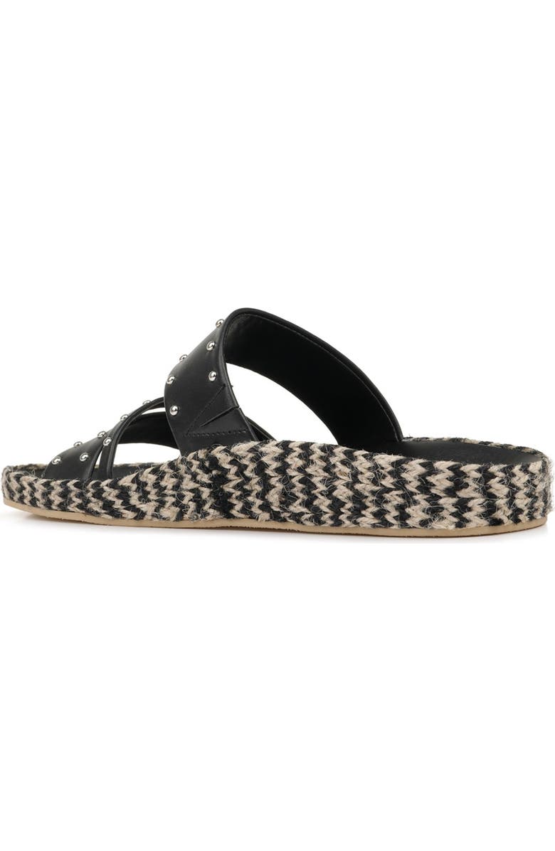 Rampage Ada Stud Embellished Sandal, Alternate, color,