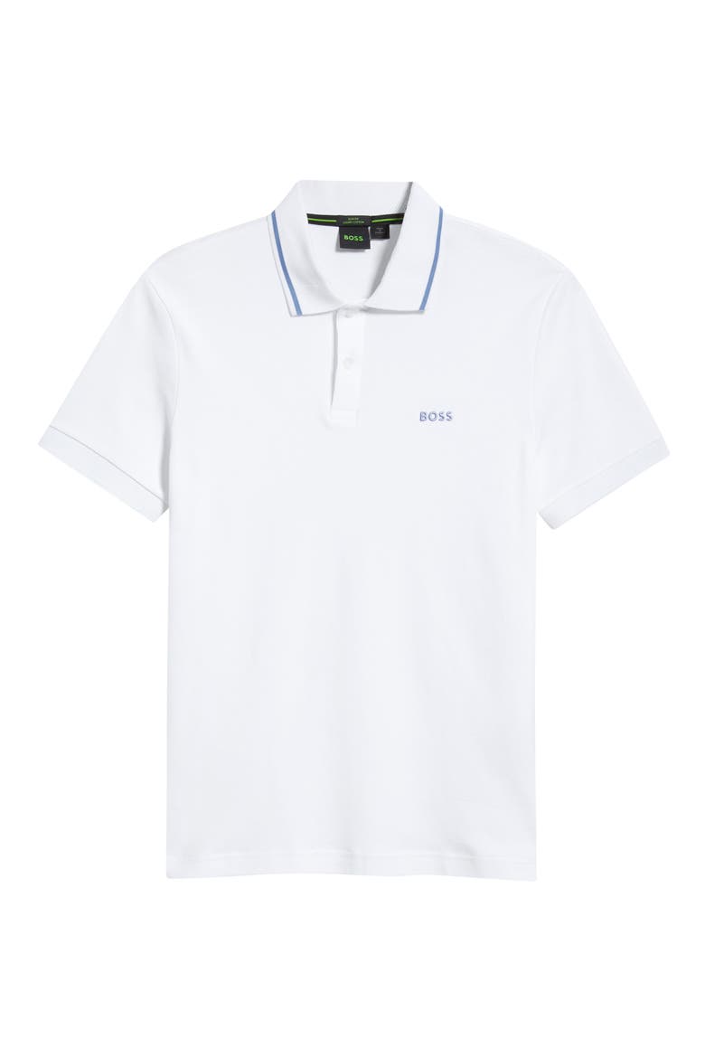 Paddy Cotton Polo, Alternate, color, WHITE