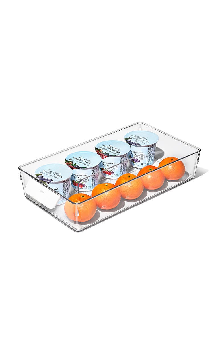 OXO Adjustable Refrigerator Storage Bin, Alternate, color, 