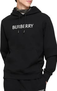 Burberry Logo Cotton Hoodie