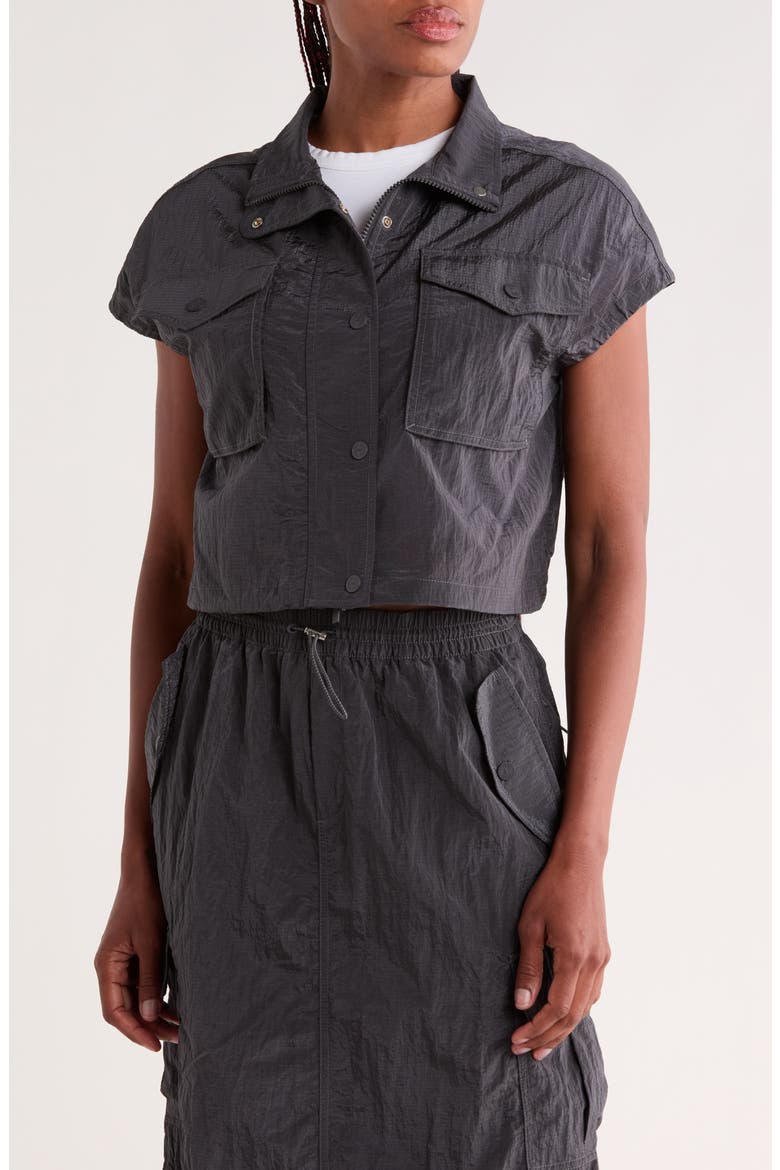 Quinn Ripstop Vest, Main, color, INK