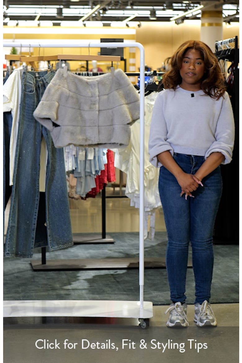 Faux Fur Crop Jacket video