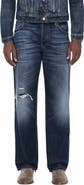 AllSaints Loose Straight Leg Ripped Jeans