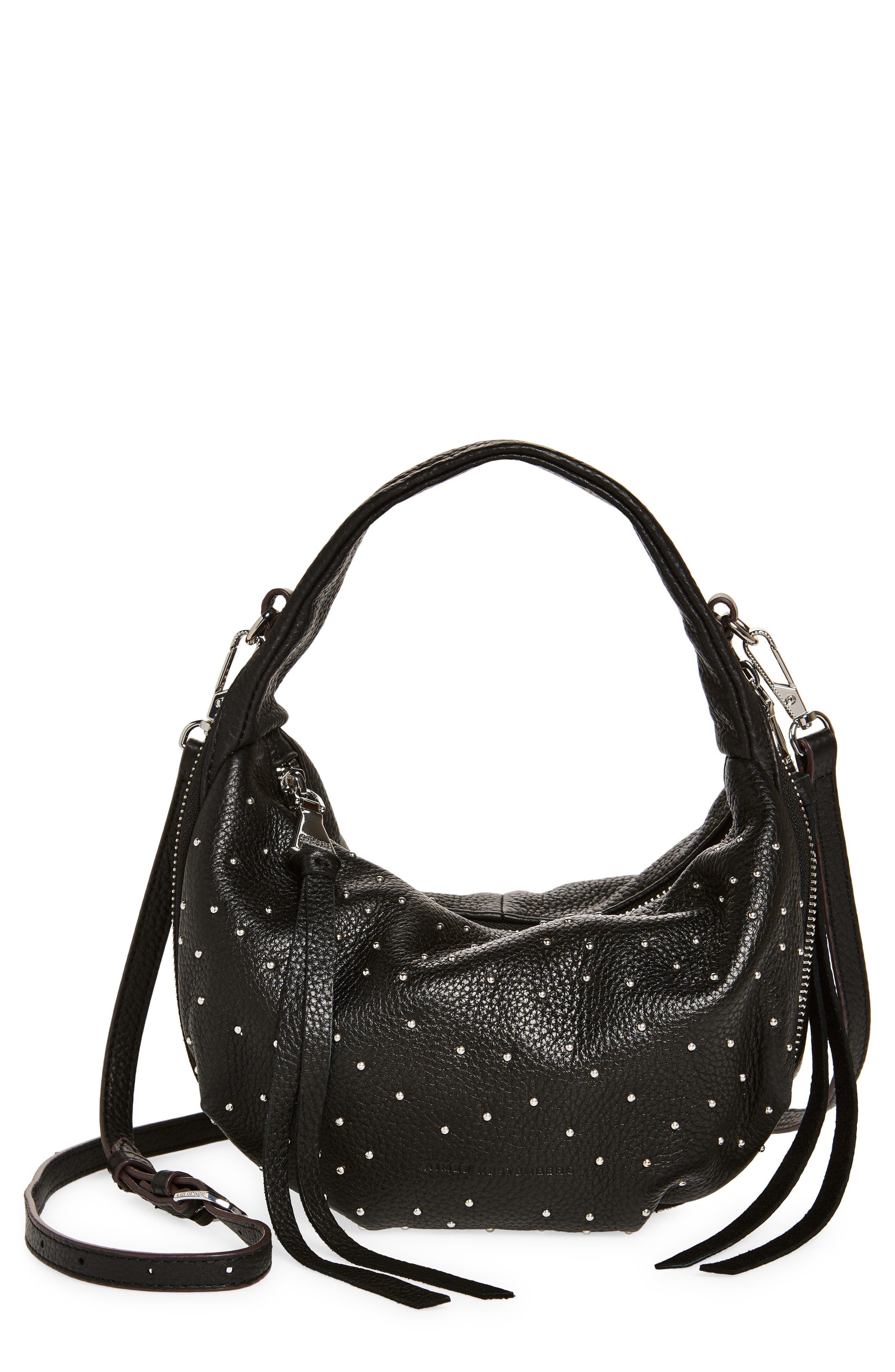 AIMEE Starlight Stud Hobo Bag, Main, color, 