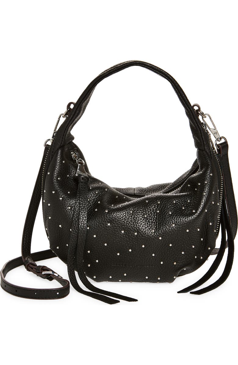 AIMEE Starlight Stud Hobo Bag, Main, color,