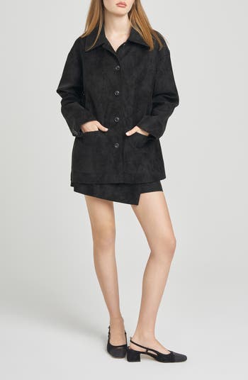 Rita Faux Suede Jacket