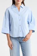 Current/Elliott Wide Sleeve Button-Up Shirt