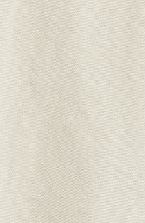 Service Works Script Embroidered Organic Cotton Camp Shirt In Neutral