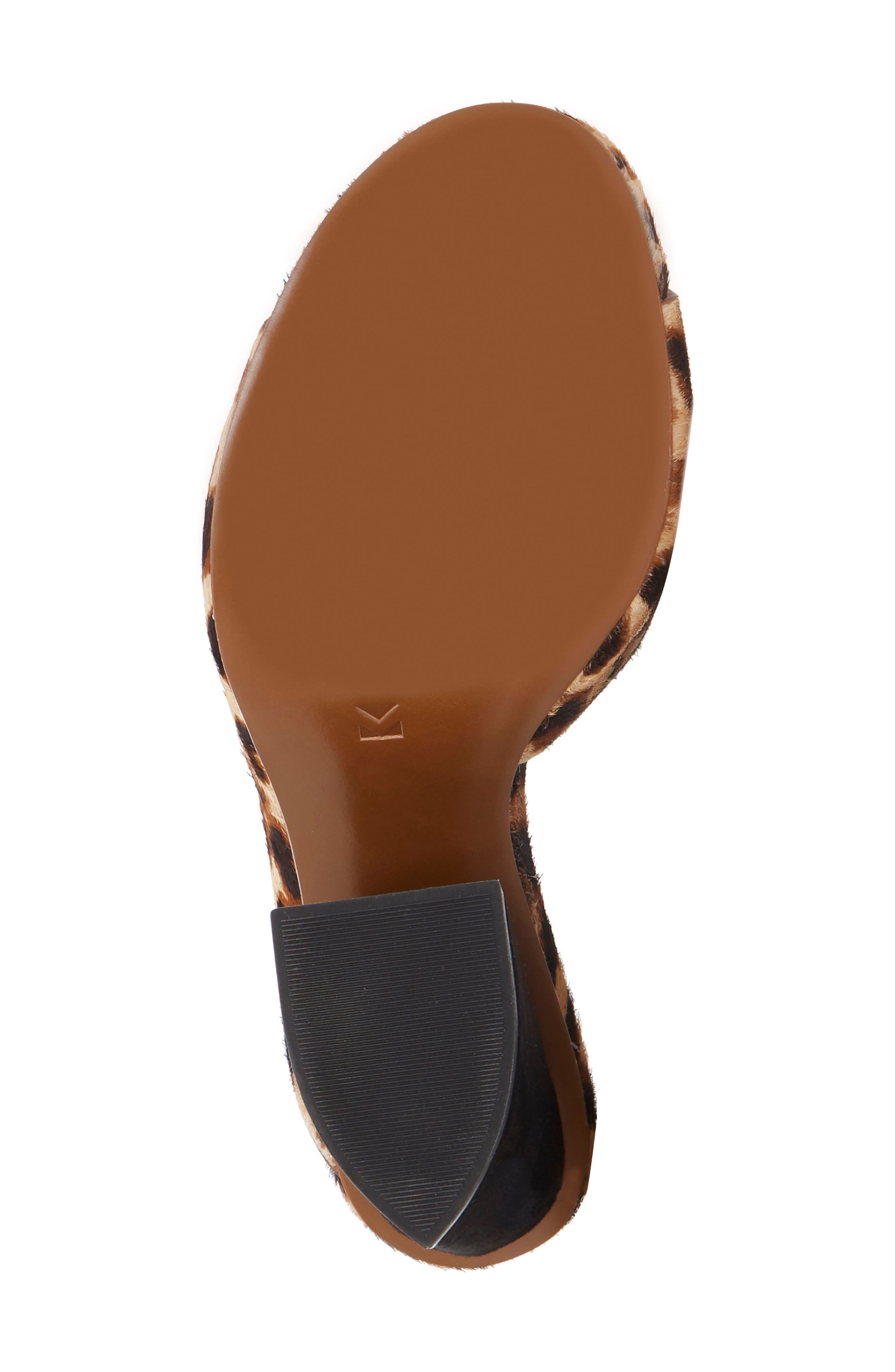 Izar Genuine Calf Hair Mule, Alternate, color, LEOPARD CALF HAIR