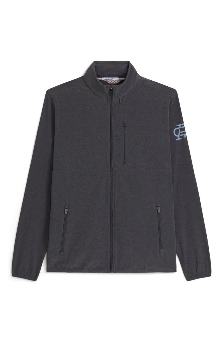 ASHWORTH GOLF AG Packable Jacket, Alternate, color, Asphalt