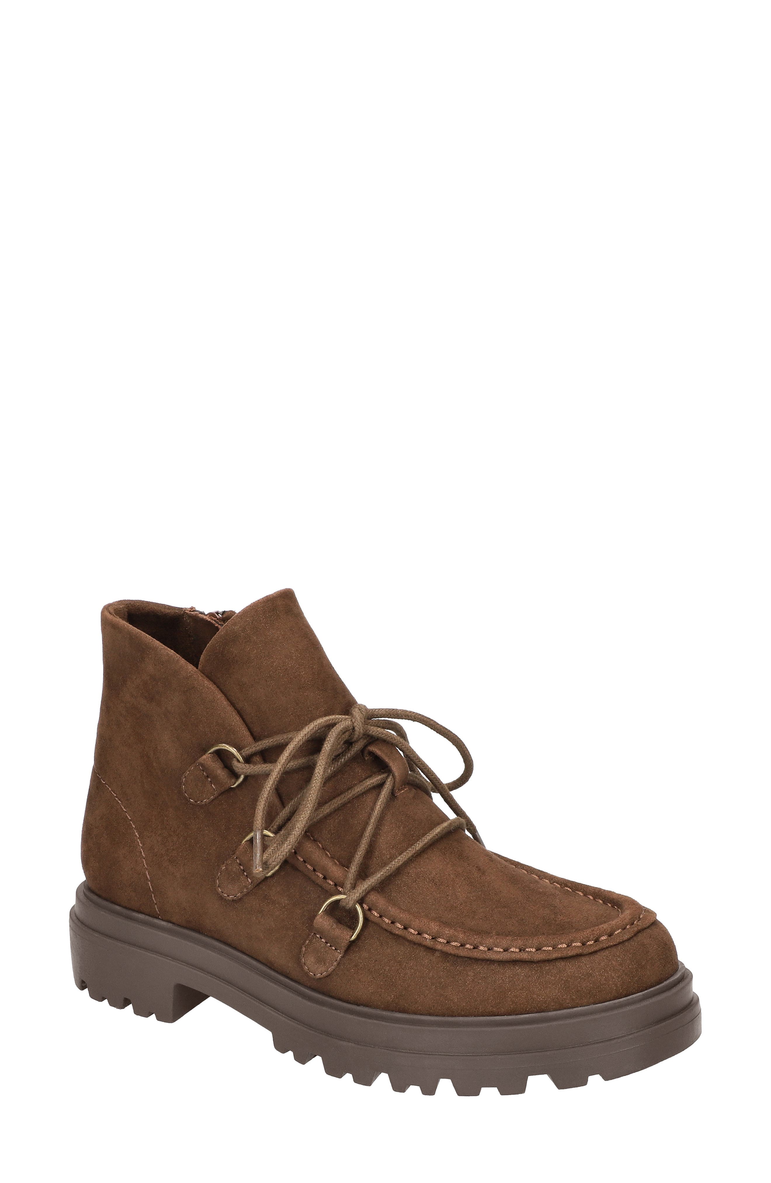 Xandy Boot, Main, color, BROWN SUEDE