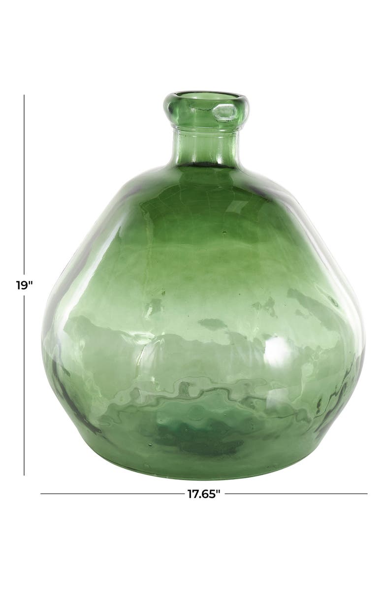 GINGER BIRCH STUDIO Recycled Glass Vase, Alternate, color, 