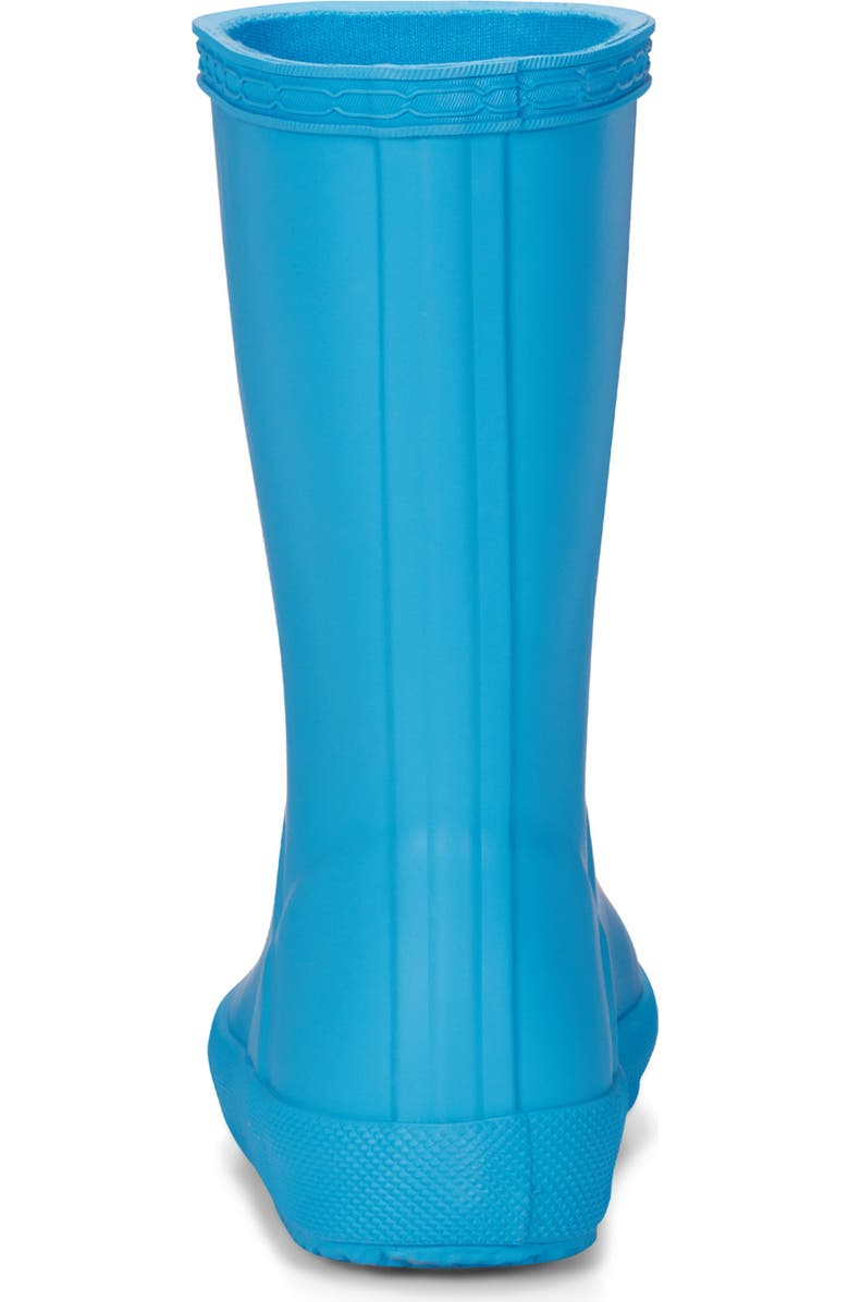 Hunter Kids' First Classic Rain Boot, Alternate, color, Medium Blue 426