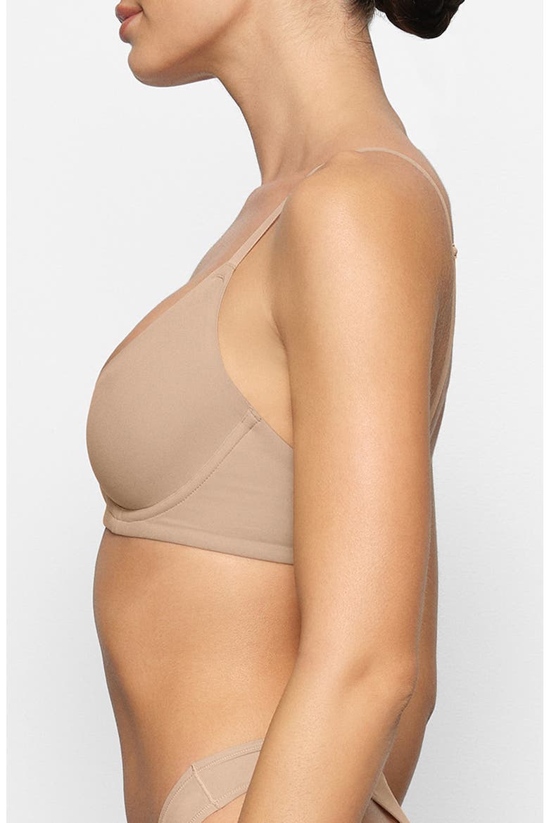 Fits Everybody Unlined Demi Bra, Alternate, color, CLAY