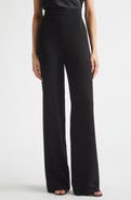 Max Mara High Waist Cady Straight Leg Pants