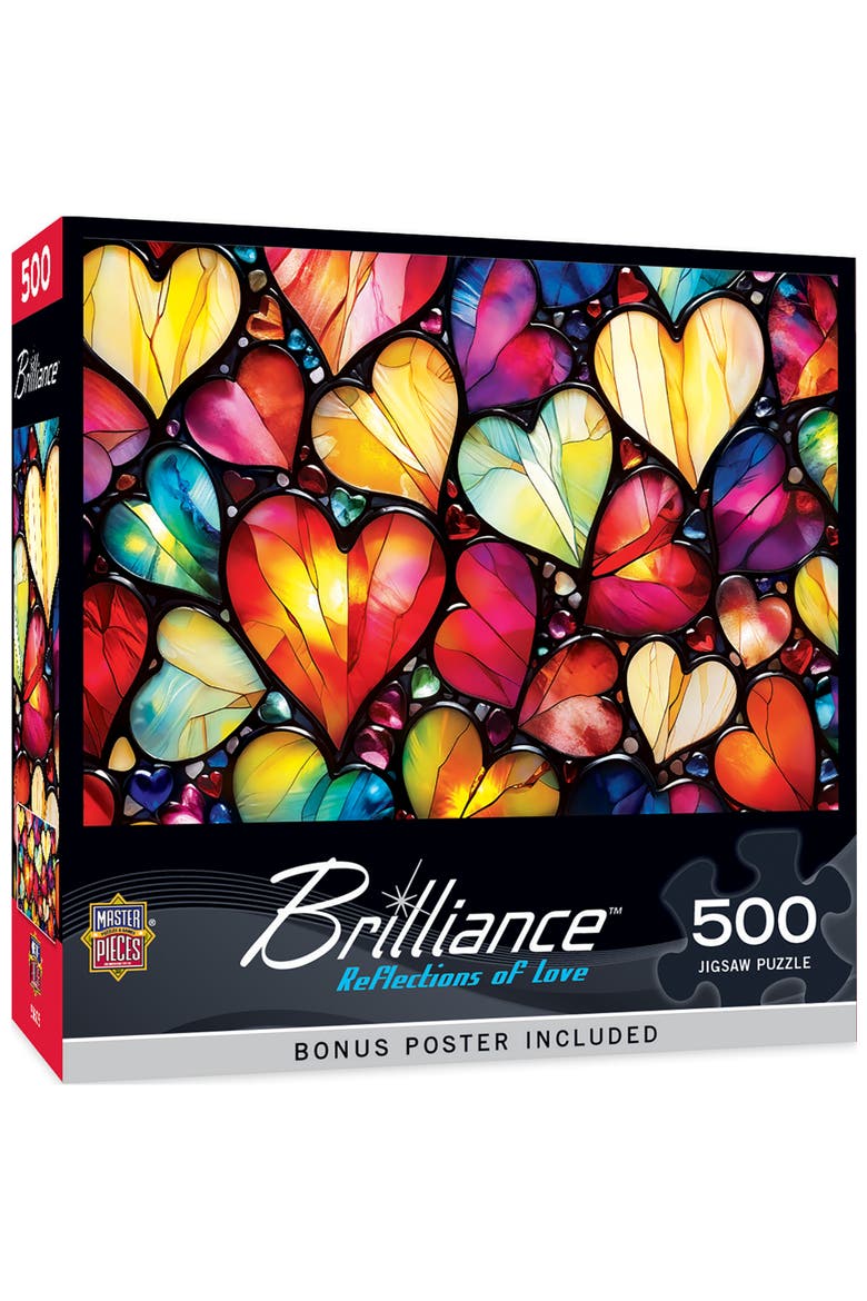 Reflections of Love 500pc Jigsaw Puzzle, Main, color, Multicolor