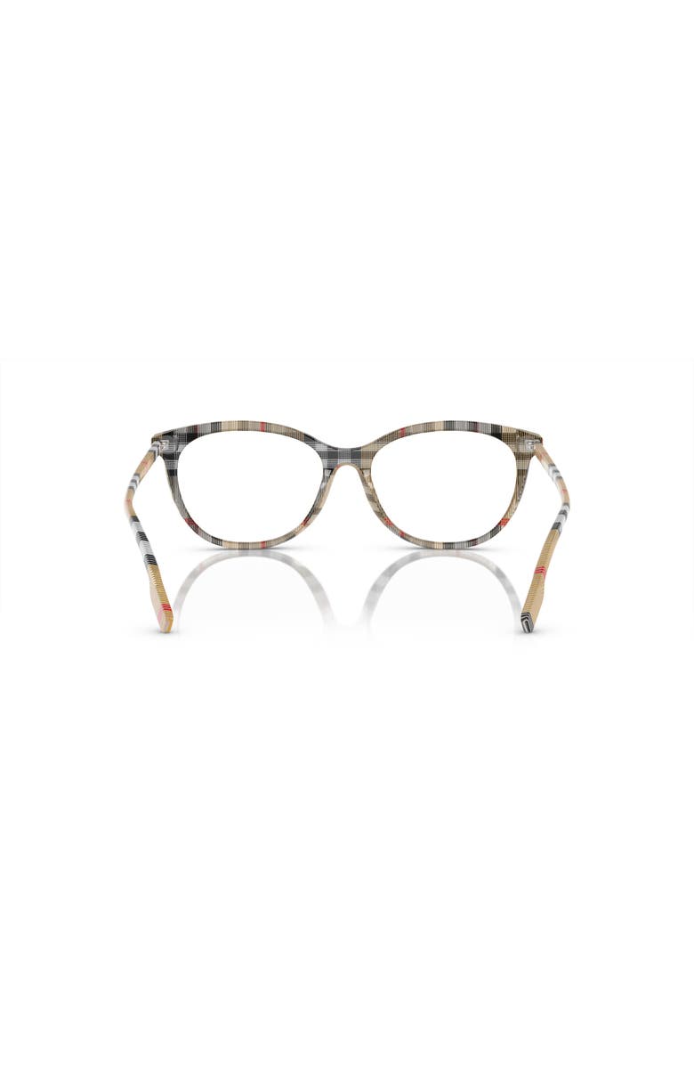 Burberry 52mm Irregular optical glasses, Alternate, color, Brown