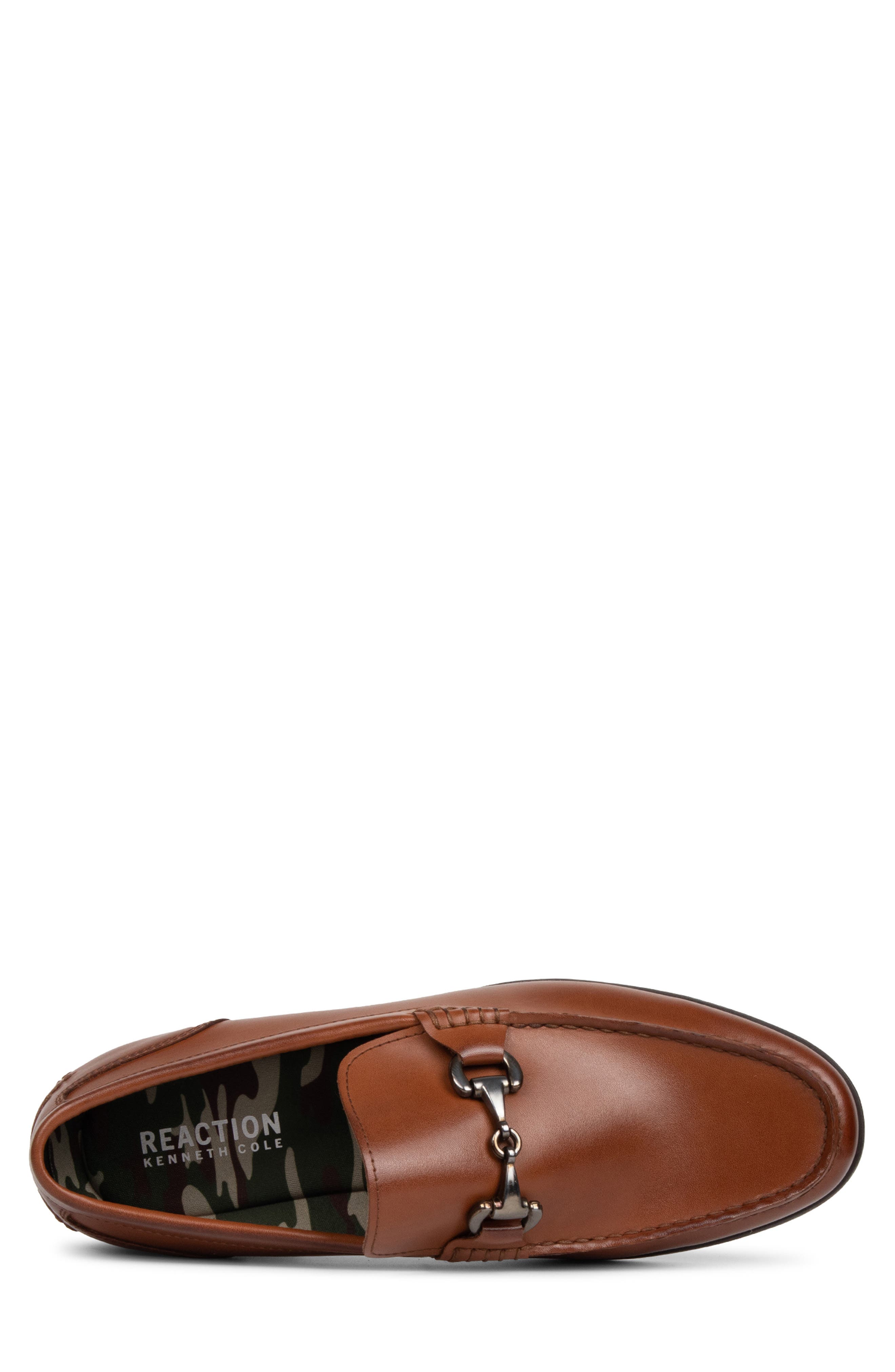 REACTION KENNETH COLE Crespo Faux Leather 2.0 Loafer, Alternate, color, COGNAC