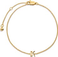 Monica Vinader Initial Chain Bracelet